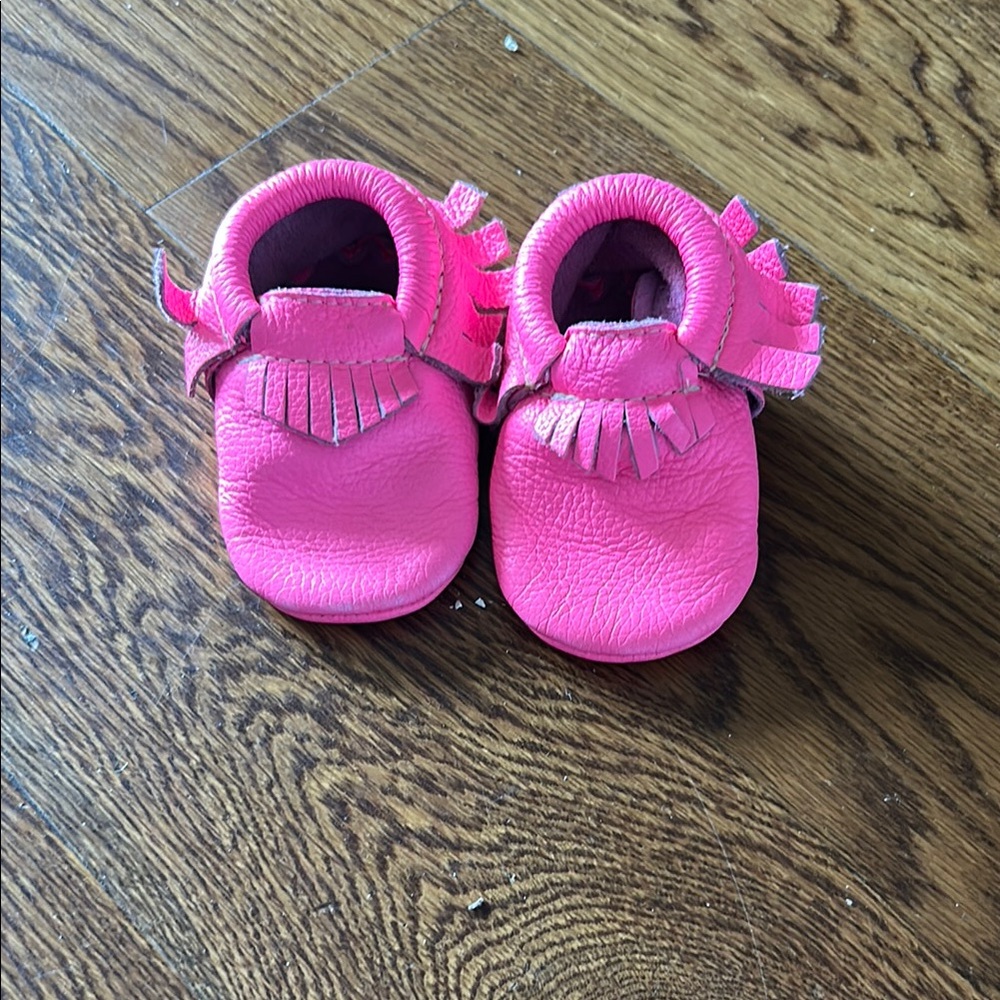 Freshly Picked Hot Pink Mocassins